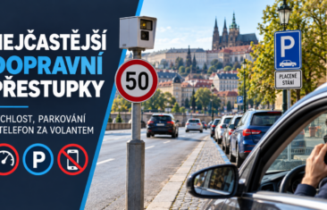 Klient řeší se zástupkyní autopůjčovny pokutu za pronajaté auto v Praze