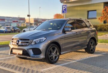 Mercedes car rental GLB automatic in Prague, Czech Republic